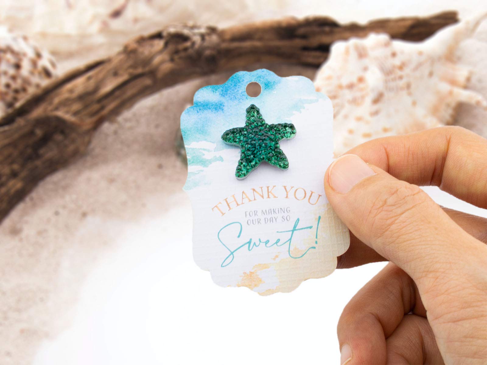 Beach Theme Decorations 50 PCS Starfish Bookmarks - Metal Beach Wedding  Favors For Bridal Shower \u0026 Party Decorations US OPEN Official Bag, image size:1600x1200