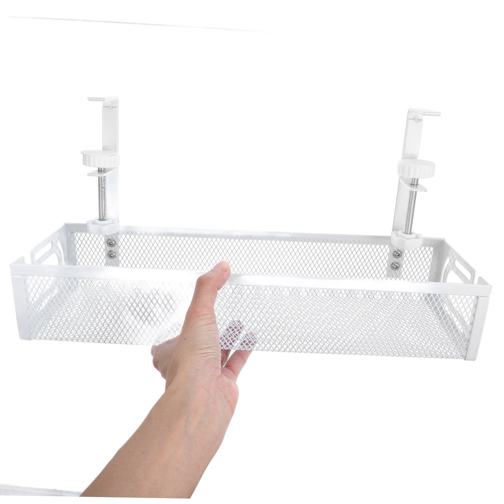 Operitacx Organizador de Cables para Debajo del Escritorio Organizador de Cables para Debajo del Escritorio