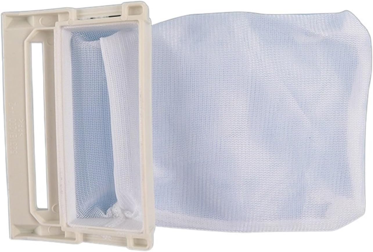 2Pcs Mesh Filter Bag Dust Filters ，Compatible for LG Automatic Washing Machine 5231FA2239N-2S.W.96.6 Spare Parts