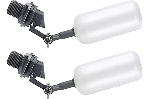 Válvula de flotador para tanque de agua, regulador de nivel automático de...