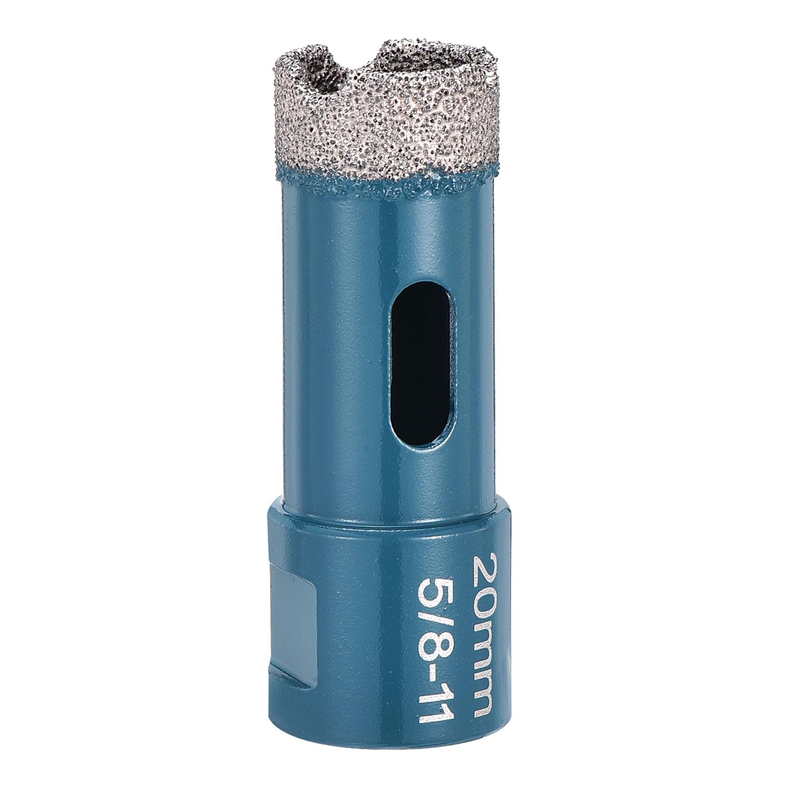 PATIKIL 25/32" Diamond Core Drill Bit 20mm Diamond Hole Saw with 5/8"-11 Thread fit Angle Grinders for Ceramic Porcelain Marble Tiles Stone Brick Hard Material - Green
