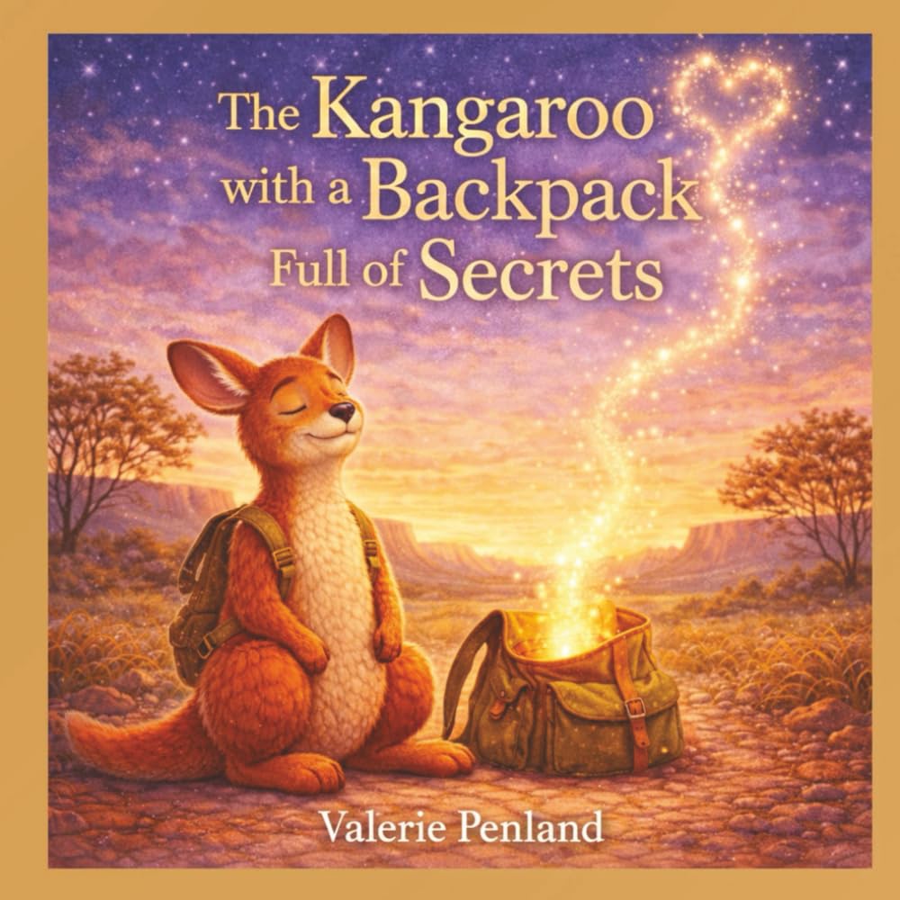 The Kangaroo with a Backpack Full of Secrets: A Story About Worries, Courage, and Learning It's Okay to Share