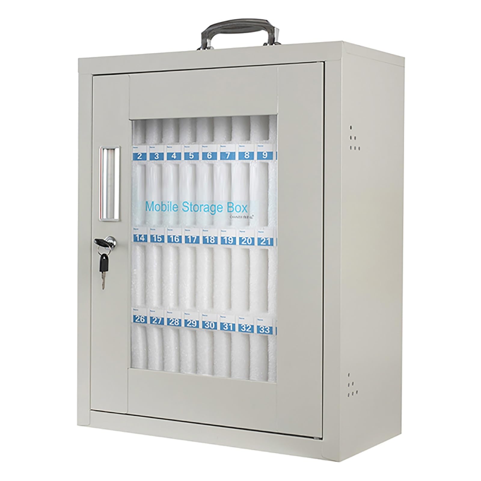 Prison pour téléphone portable 42 armoire de rangement en acier 102 emplacements