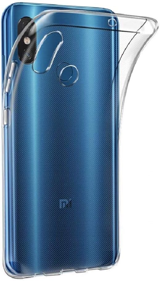 REY - Funda Carcasa Gel Transparente para XIAOMI MI 8 - XIAOMI Mi8, Ultra Fina 0,33mm, Silicona TPU de Alta Resistencia y Flexibilidad