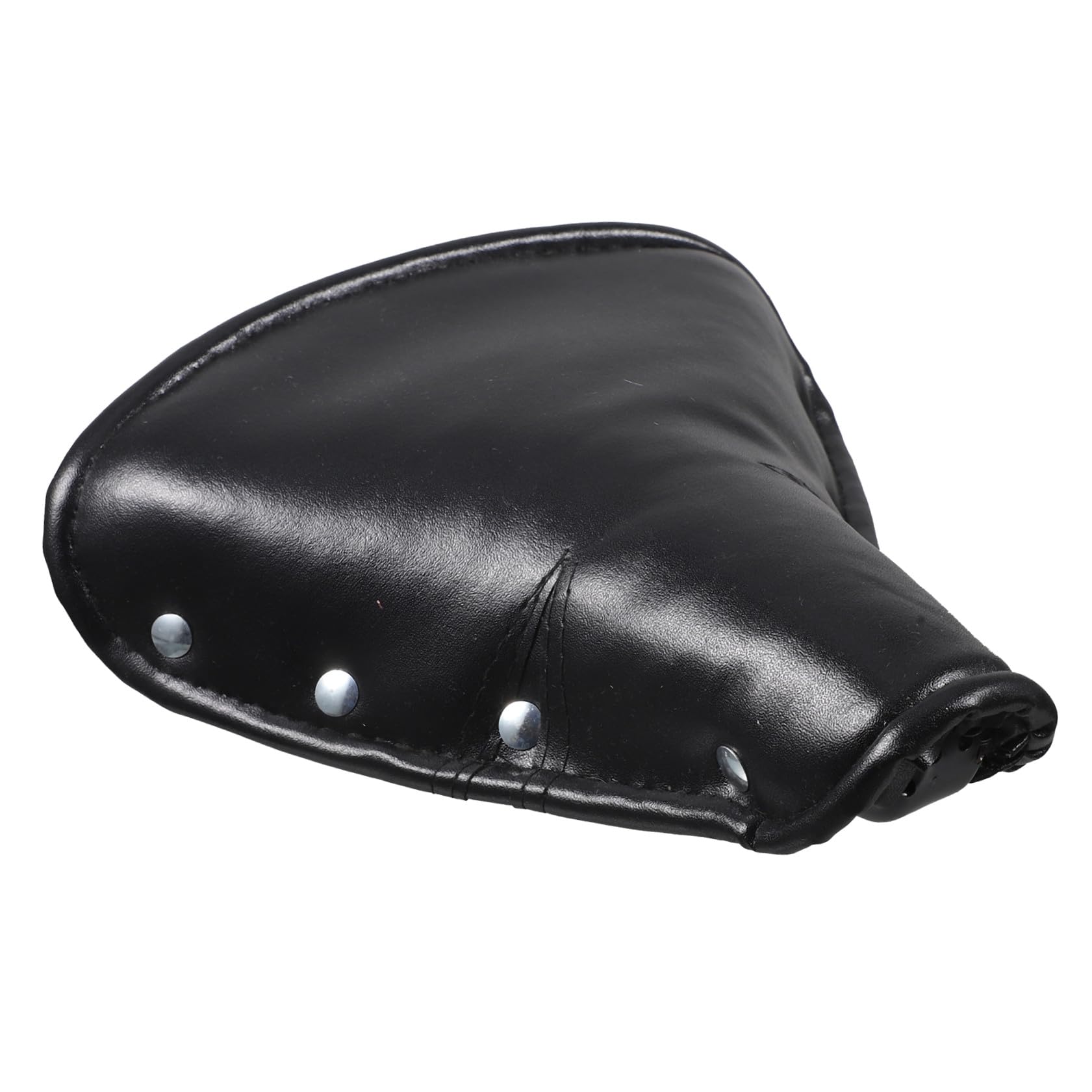 Retro Ledersattel Sitzkissen Für Vintage-Trikes Und Fahrräder Bequemer Und Langlebiger Fahrradsattel in Schwarz Für Optimales Fahrvergnügen