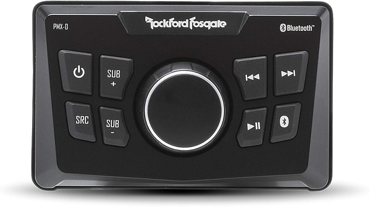 Punch Marine PMX-0 Ultra Compact Digital Media Receiver | Marine Grade & Element Ready, No Display