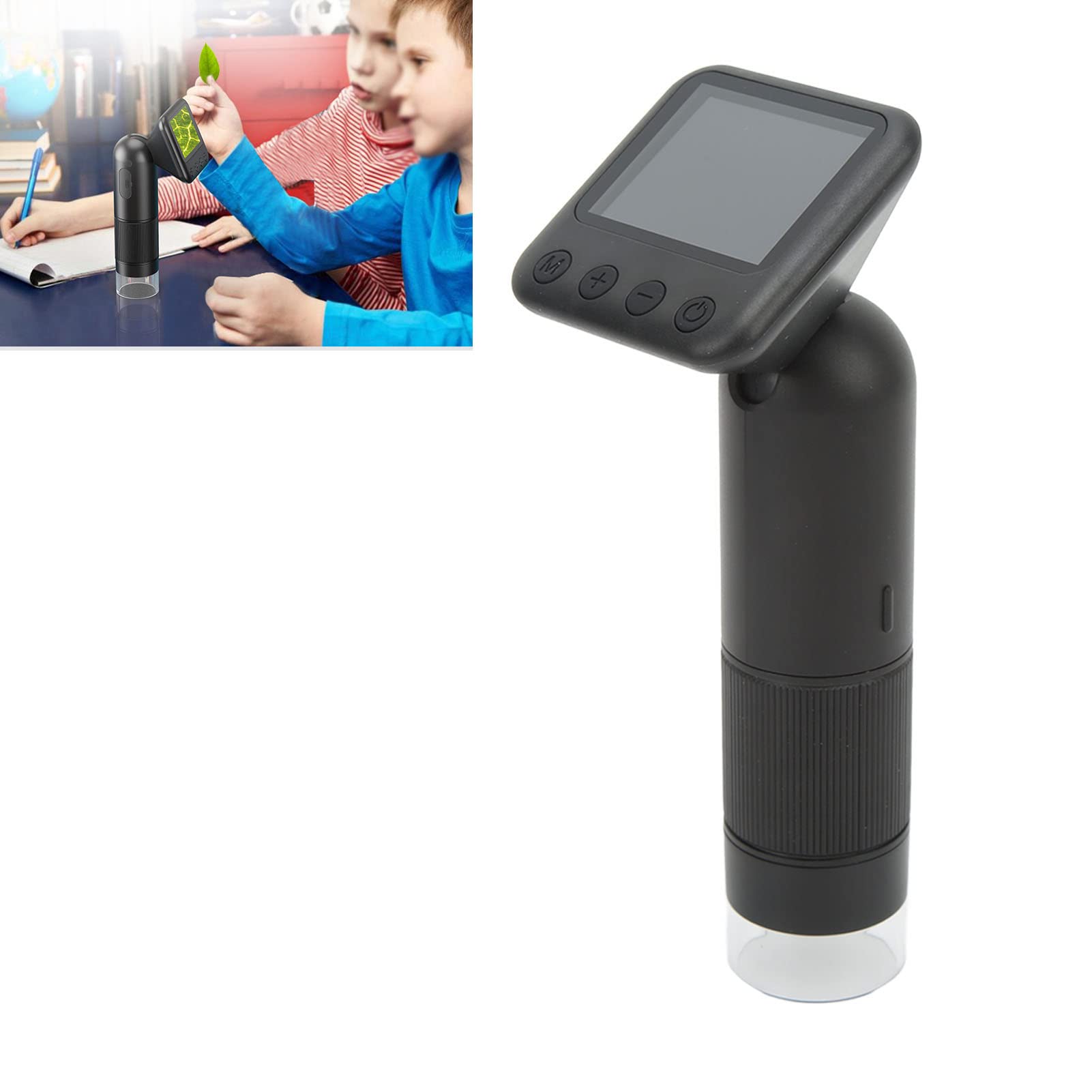 Haofy 400X HD Digitalmikroskop Tragbares Handmikroskop für Biologische Beobachtung
