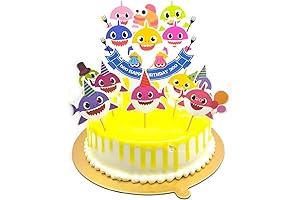 Baby Shark Topper: A Jaw-some Addition to Your Special Celebrations