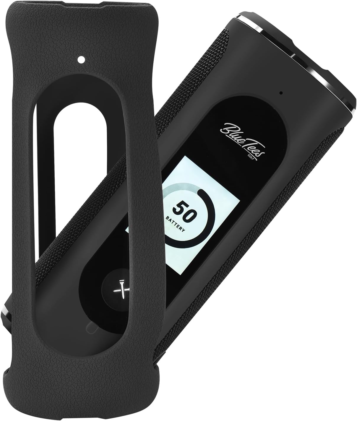 Protective Cover for Blue Tees Golf Player+ GPS Speaker, Silicone Cover for GPS Wireless Bluetooth Speaker (Black)