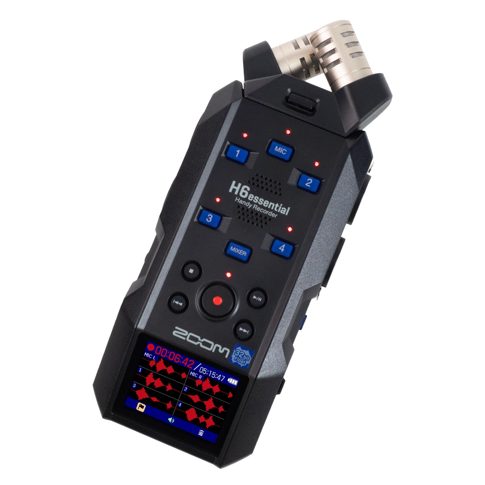 Amazon.co.jp: ZOOM ズーム H6 essential ハンディレコーダー 32bit