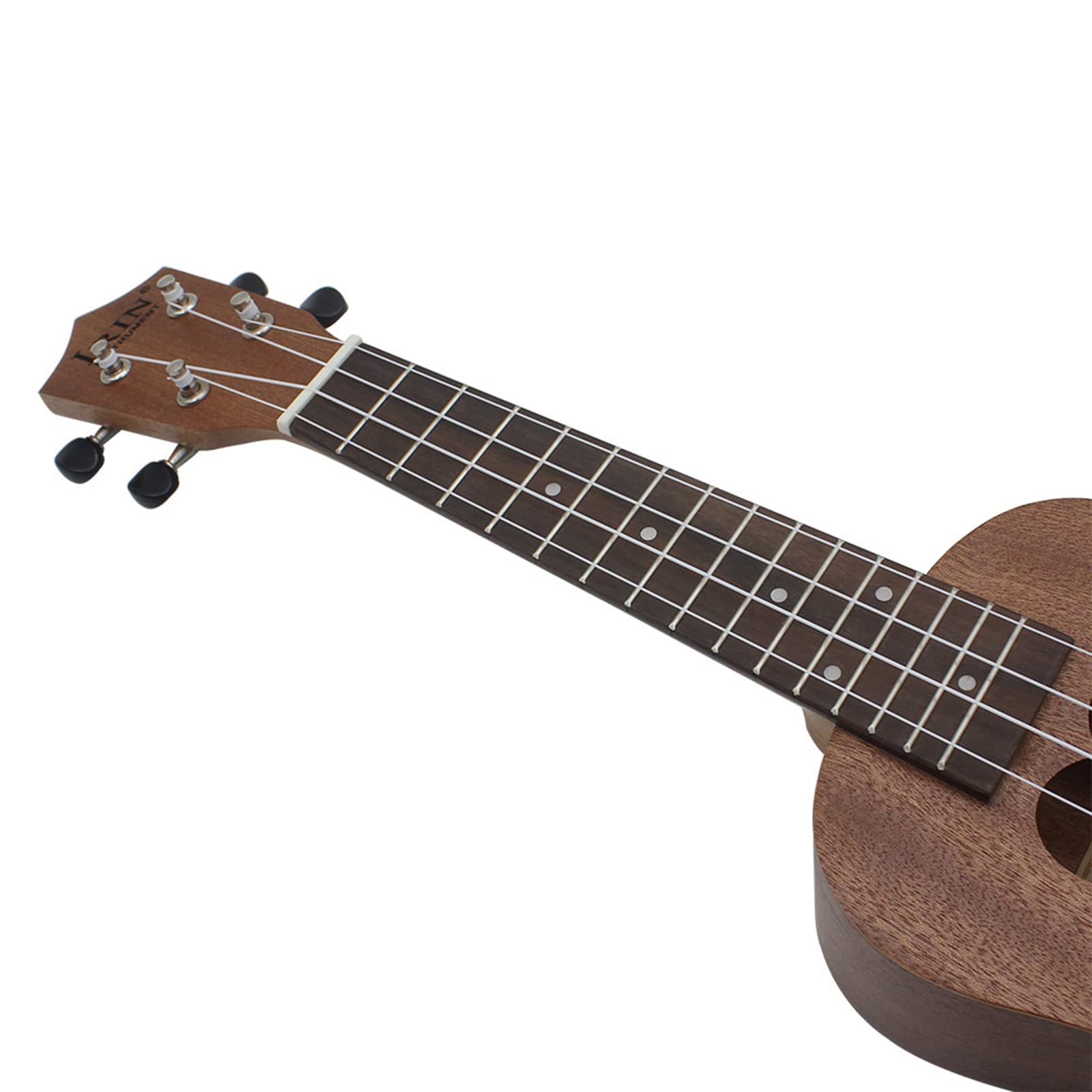 Konzert Ukulele, kleine hawaiianische Ukulele Gitarre, Hochglanz Uke Holz Ukulelen Instrument für Anfänger, 4-saitige Ukulelen, Ukelele Instrument für Erwachsene, Ständer/Kabel
