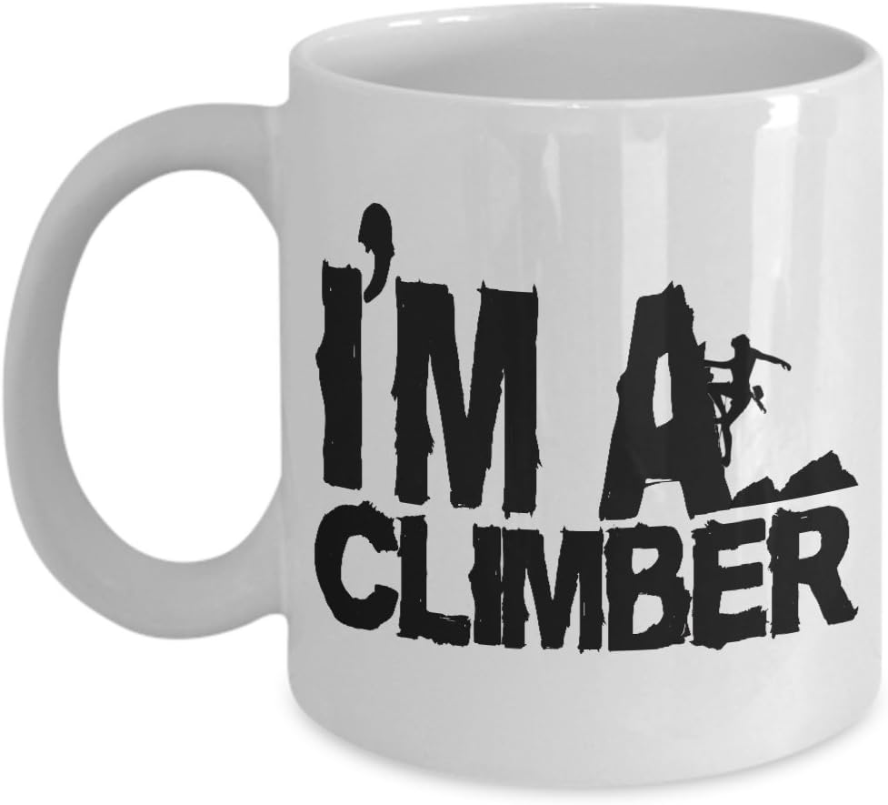 I'M A CLIMBER COFFEE MUG Creative Hot Beverage Printed