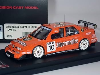 HPI alfa Romeo 155V6 TI  ITC レッド　ガレージロム HPI Racing 1/43 8026 Alfa Romeo 155 V6 TI ITC Red Romu