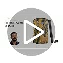 Image of 4G Trail Camera - High Resolution 2K Video, 14MP Images, No Glow Night Vision,Waterproof, Remote APP Access for Wildlife Monitoring, Home Security, Farm Outdoor Surveillance Wireless CCTV