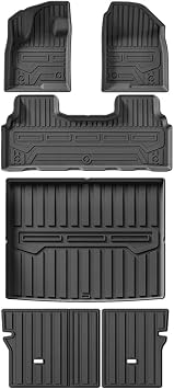 for BAIC BJ30 2024 2025 Car Floor Mats Trunk Mat TPE Carpet Cargo Liner All Weather Backrest LHD Car AccessoryBJ30 6pcs Set