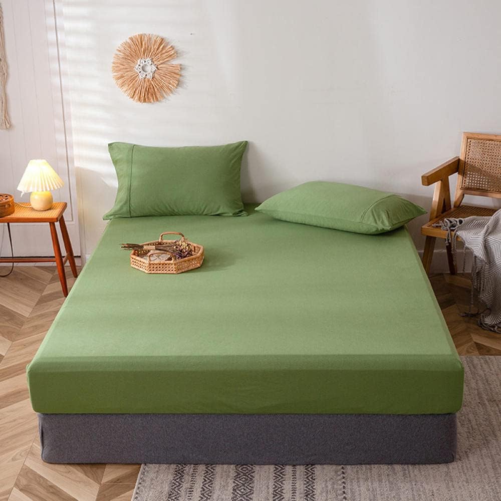 WANSHIOK Mattress Protector, HighQuality Bed Linen, Fitted Sheet, Soft