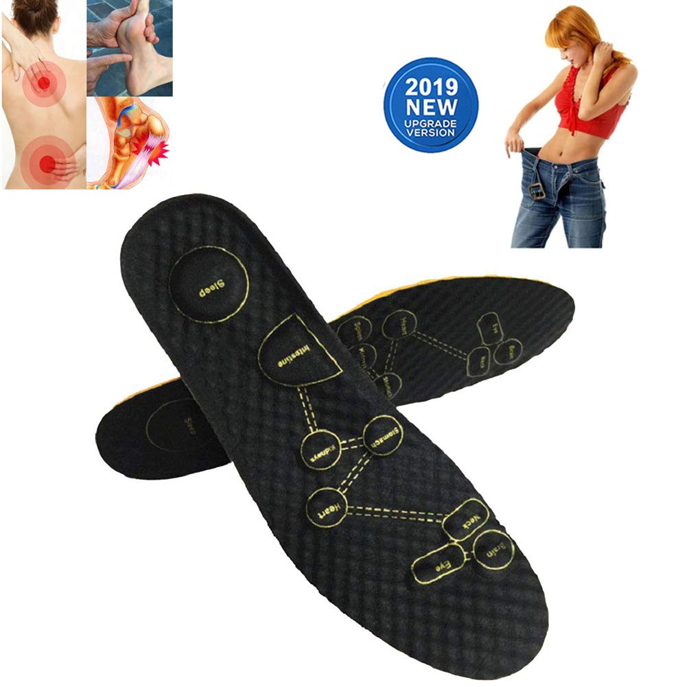 POEO Massage Insoles, Magnetic Therapy Massage Insole, Health Breathable,40
