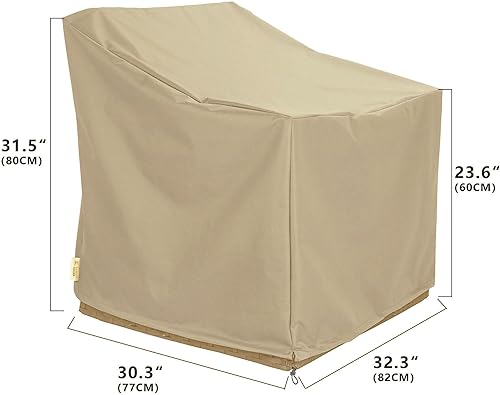 Miniatura 4 de Fundas para Muebles de Patio, Funda para Muebles de Exterior Impermeable, Fundas de Juego de Muebles de Patio para Juego de Conversación al Aire