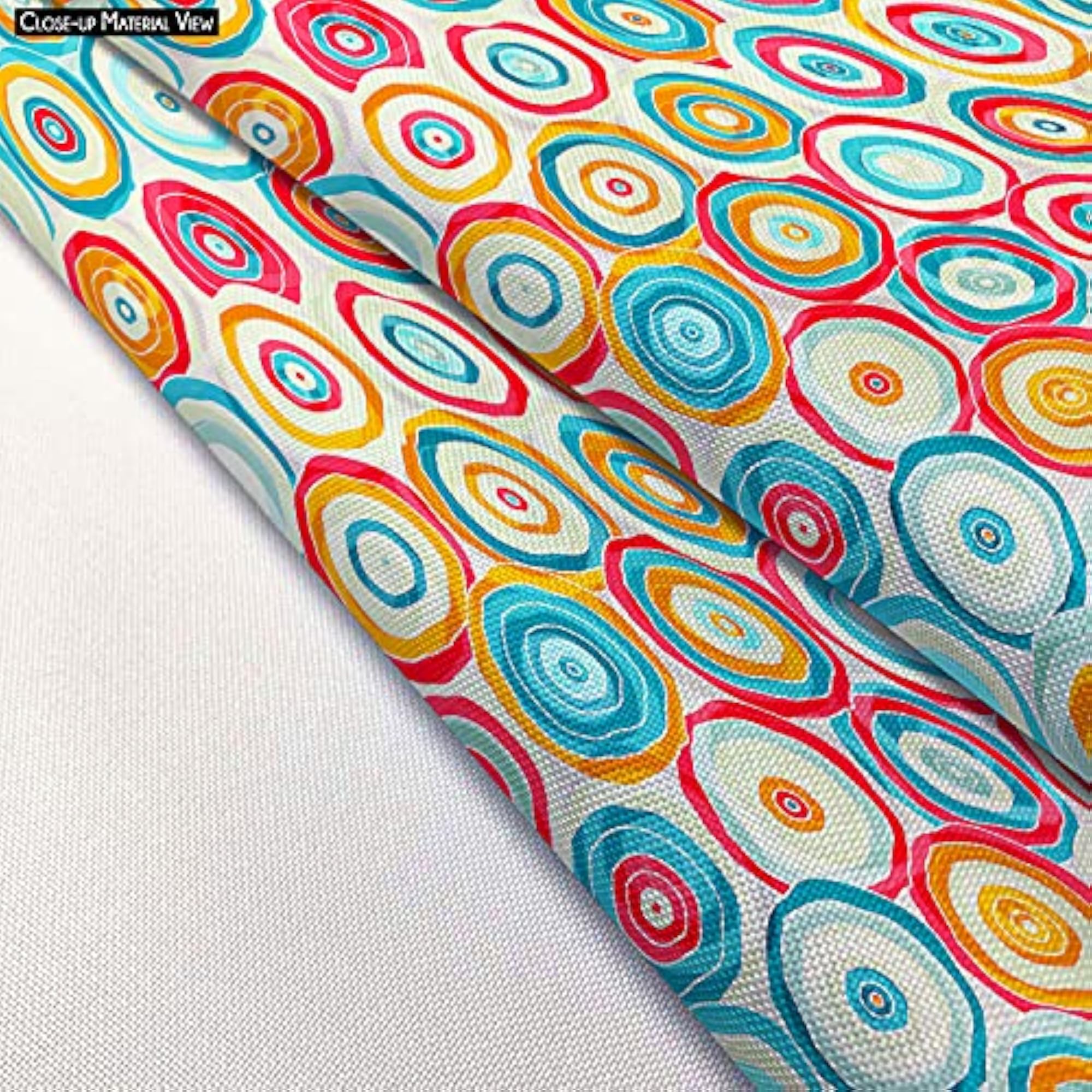 Psychedelic Style Table Cloth Cover for Dining & Center Table