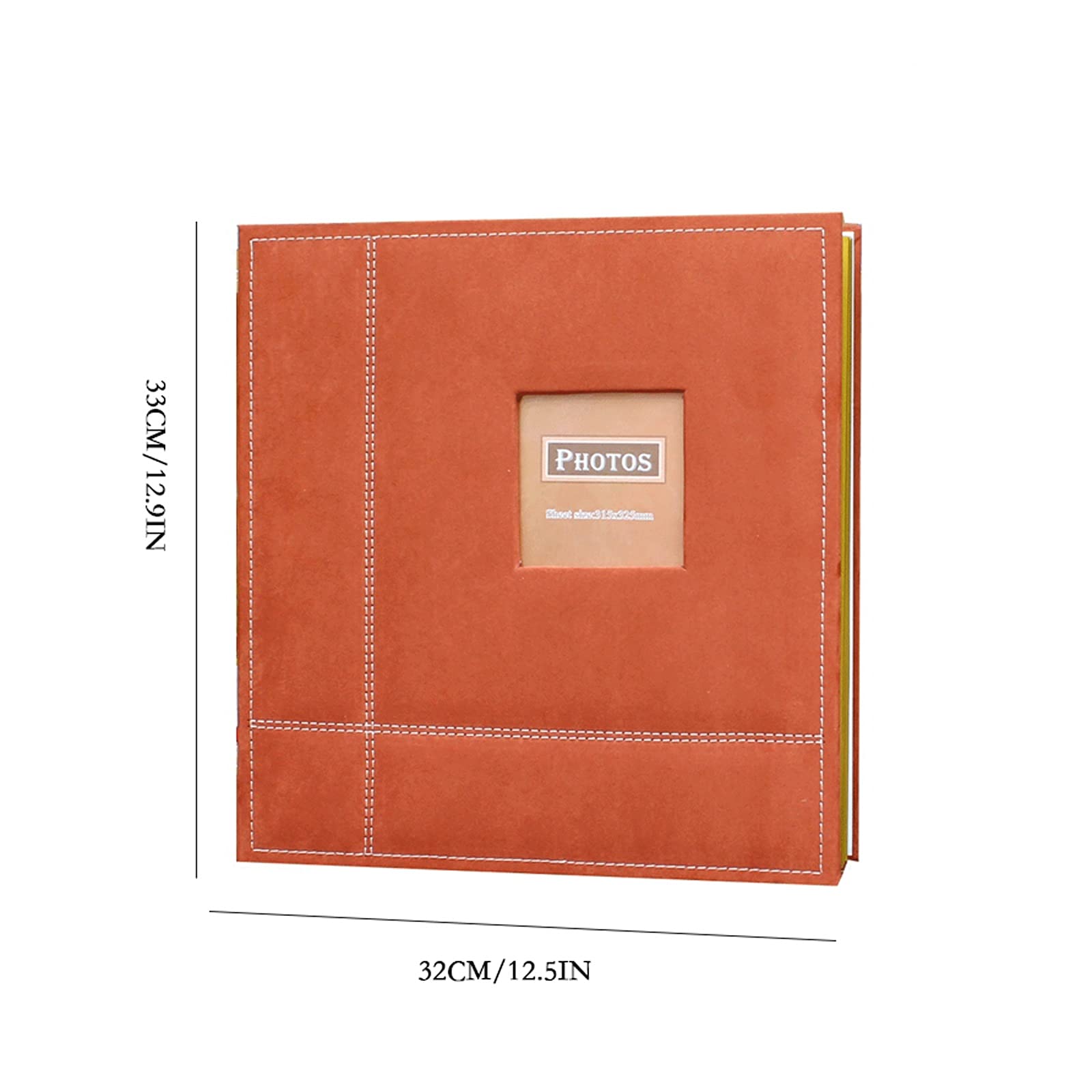 caihuashopping Fotoalbum Fotoalbum handgemachte DIY-Alben Selbstklebende Filmalbum Großkapazität Hochzeits-Fotoalbum für Jubiläumsfamilie (geeignet für 1-12-Zoll-Fotos) Foto Album (Color : A)