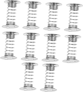 HONMEET 10 Peças Suporte De Carro De Primavera Brinquedos De Primavera Acessórios De Balanço Brinquedo Teaser De Primavera Boneca De Painel Bobblehead Base De Primavera Painel De Painel