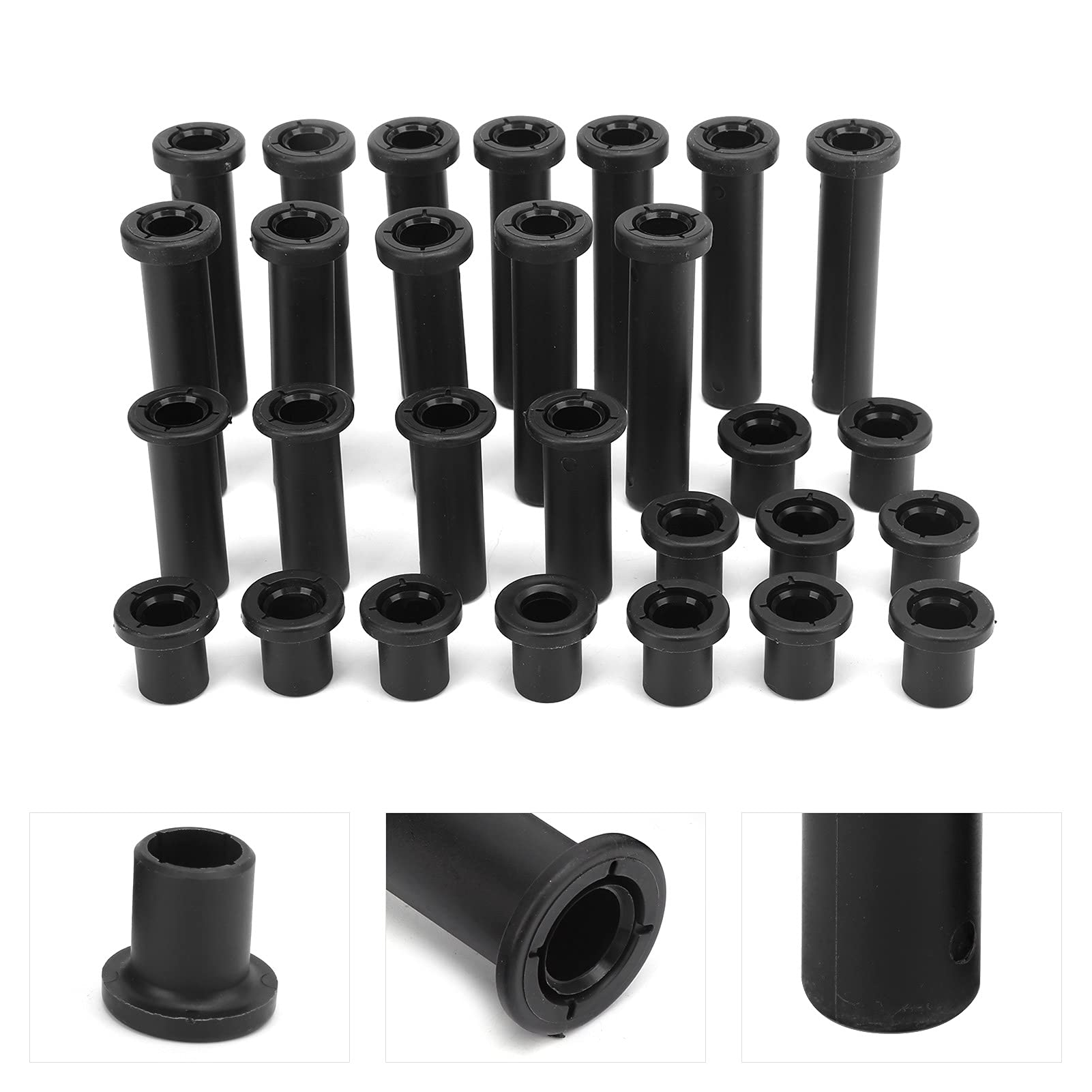 Akozon 28 Szt. Przednie Tylne Tylne Tuleje Ramienia A 5439874 Zestaw Tulei Ramienia A/Wahacza Dla RZR 800 RZR S 800