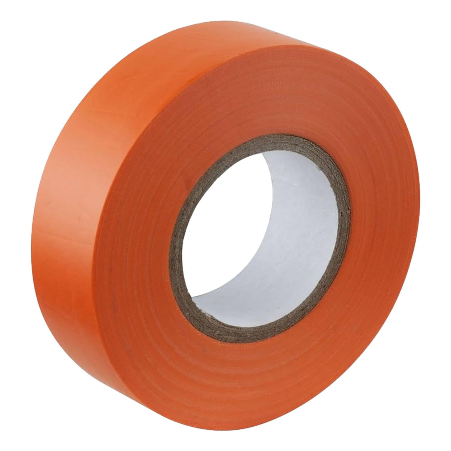 Taskar Premium Electrical Insulation Tape PVC Flame Retardant 19mm x 20m (10, Orange)
