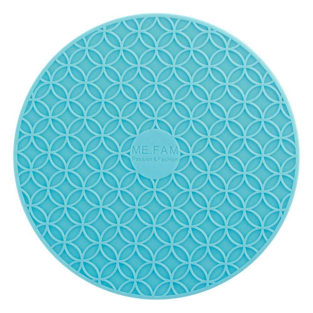 Podkładki silikonowe pod garnki miski na stół izolacyjne - 3 sztuki niebieskie(Placemats 3 pack blue)