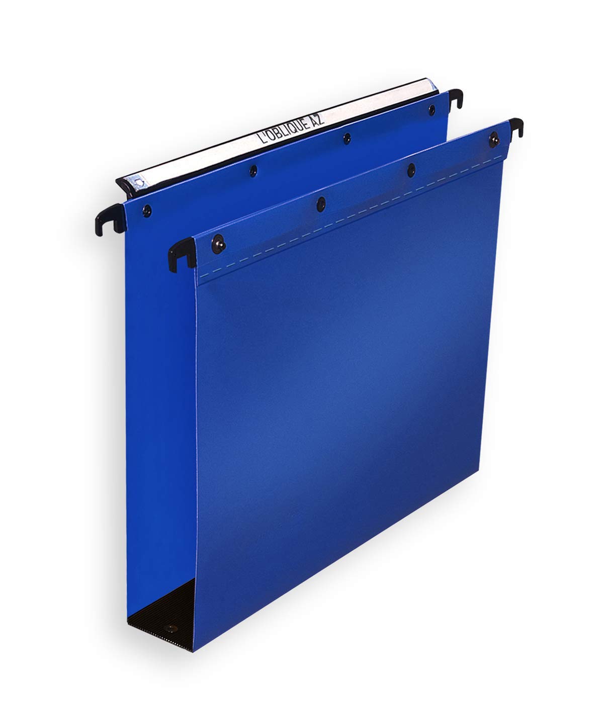 Elba Ultimate PP pour Tiroir Lot de 10 Dossiers suspendus en Polypro Opaque Fond 50mm Bleu