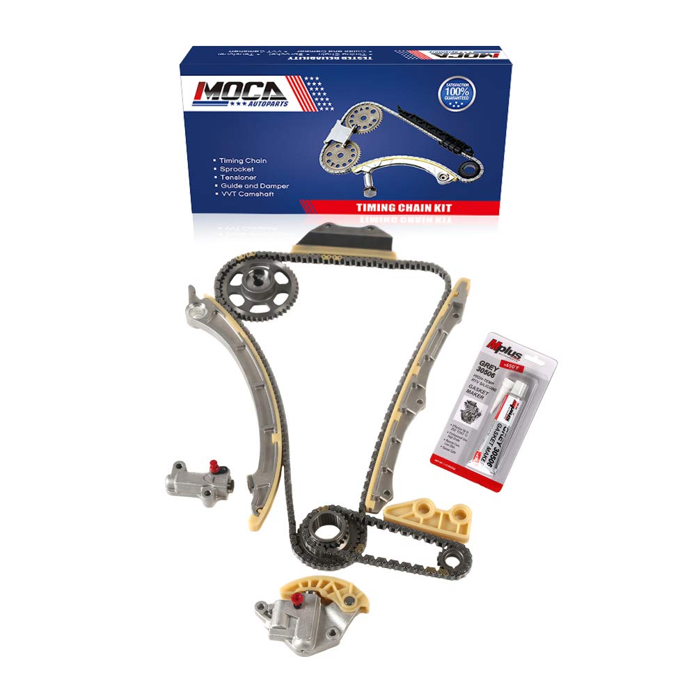 MOCA Timing Chain Kit Compatible with 08-13 Honda Accord & Honda Civic & Honda CR-V & Acura TSX 2.4L L4 K24Z3 K24Z7