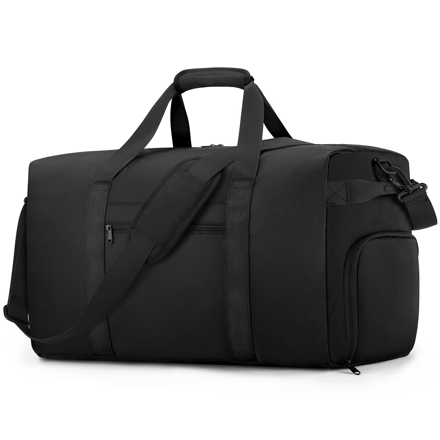 ETRONIK Carry On Luggage 22x14x9 Airline Approved 45L Large Travel Duffel Bags With Shoe Compartment Waterproof Carry on