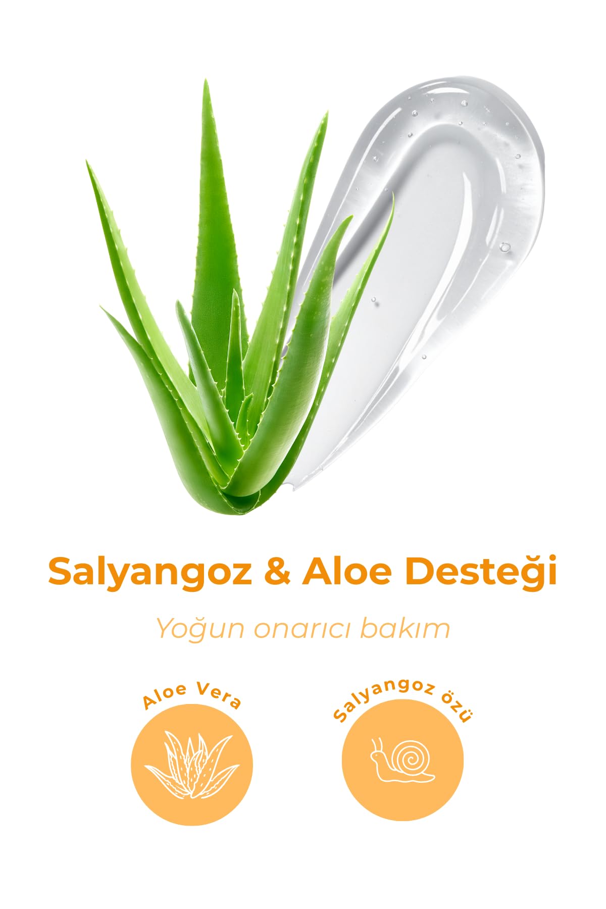 Bio Asia Salyangoz Özlü & Aloe Vera Yüz ve Vücut Bakım Jeli 300ml