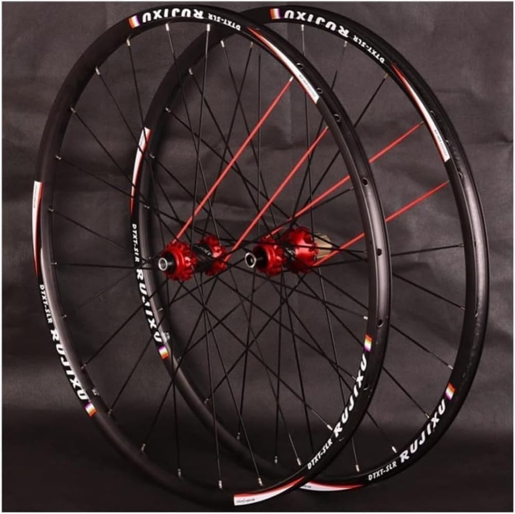 Road Bike Wheelset 700c Wheelset 21mm Rim Carbon Fiber Thru Axle Center Locking Disc Brake Hub 24 Holes 7 8 9 10 11 Speed