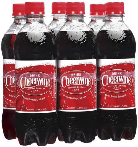 Cherry Soda (6 Pack Plastic Bottles)