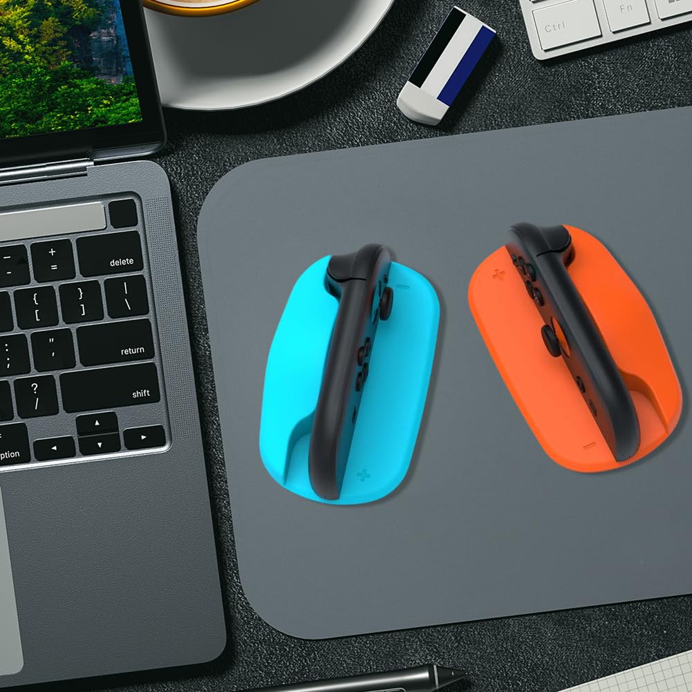 Switch 2 Controller Mouse Stand 2 PZ Supporto Portatile Ergonomico per Joy-Con Game Controller Accessori