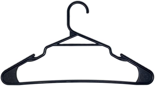 Perchas ecológicas para ropa de peso promedio (máximo 3 libras) Ropa hecha de plástico postindustrial 100% reciclado (beige, 20)