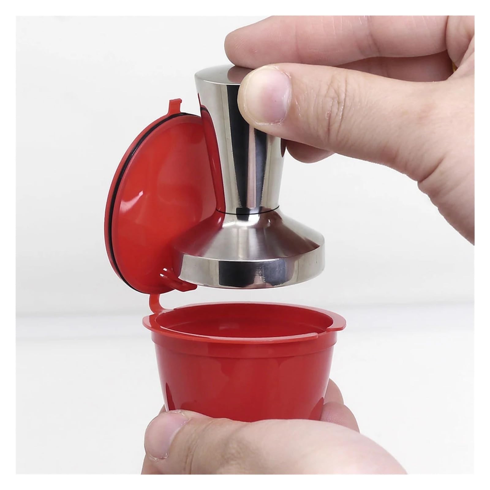 Ubijak do kawy Smart Coffee Tamper 40 mm ze stali nierdzewnej do ekspresu do kawy Coffee Barista Flat Tamper