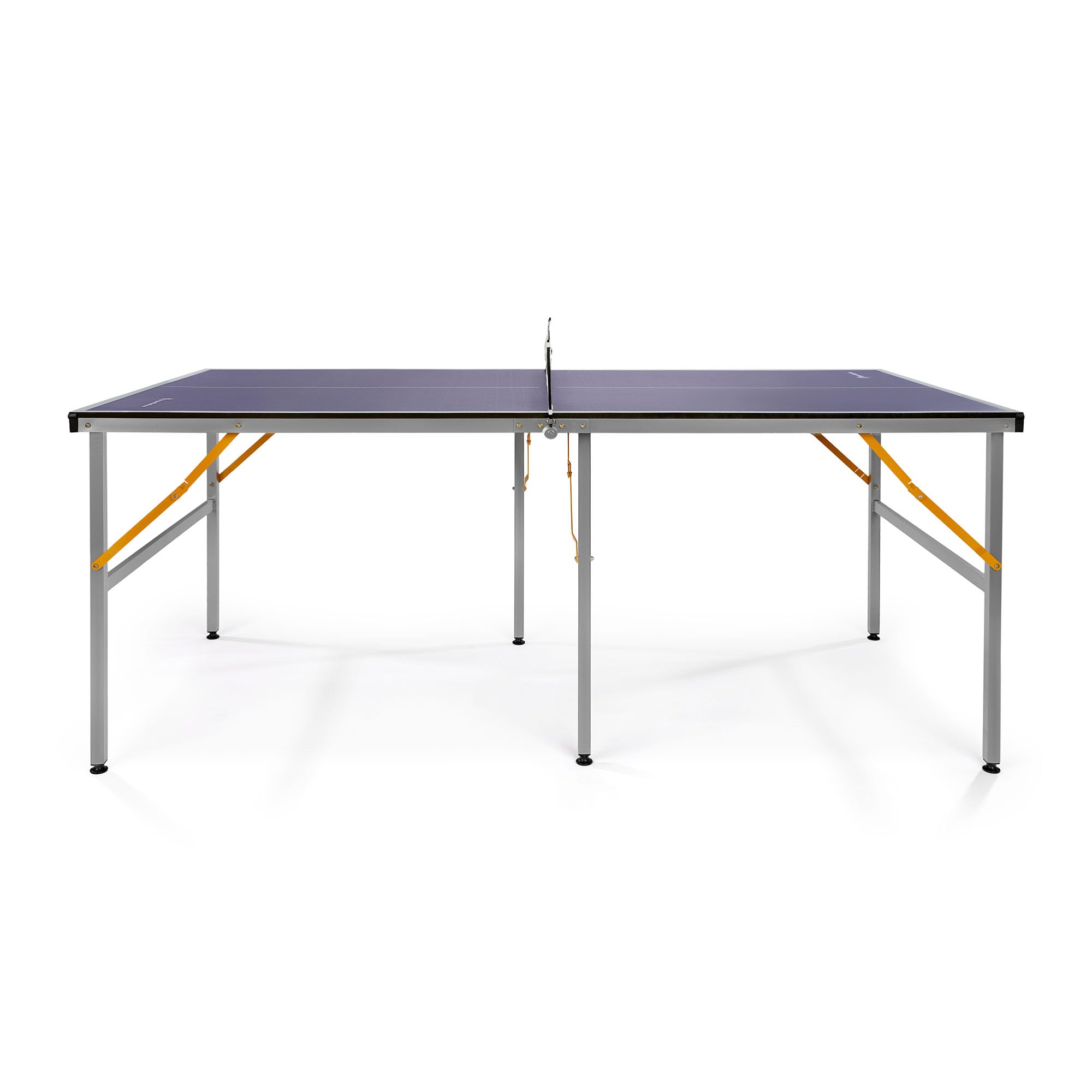 HyperMotion HYP32 Table de Ping Pong Pliante pour Enfants et Adultes, Modèle Compact d’Intérieur avec Filet, Raquettes et Balles, Facile à Transporter