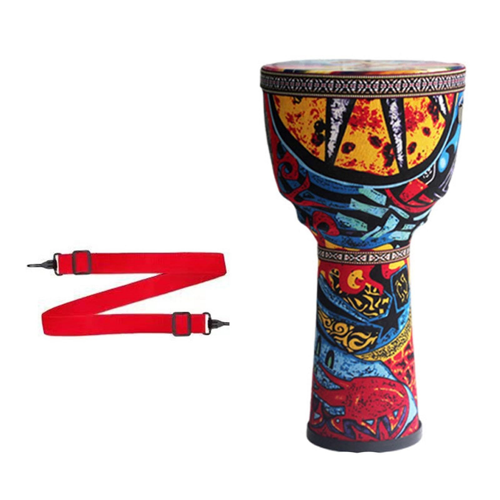 Amazon | 8.5/10.5インチ ジャンベ 軽量でポータブル Djembe Drum