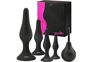 Hisionlee Sex Toys 5PCS Anal Plug Set: A Beginner's Delight in Anal Exploration