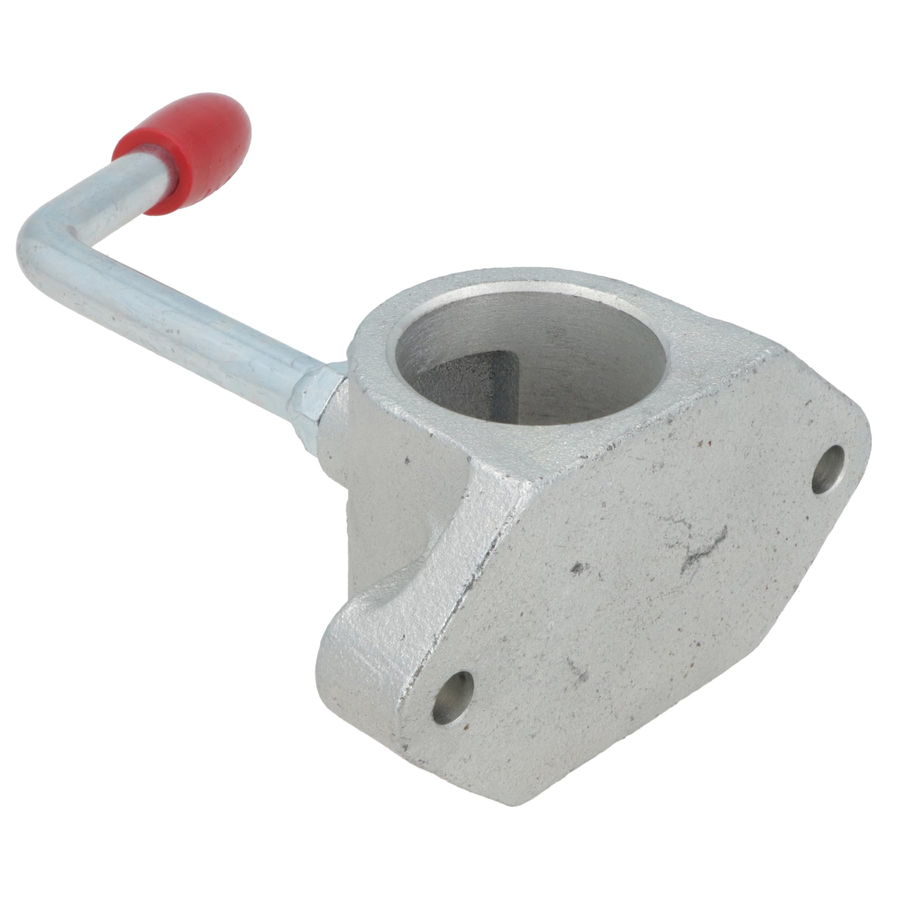 AB Tools Oryginalne ALKO 48 mm bardzo ciężkie żeliwne koło podporowe / wspornik zaciskowy