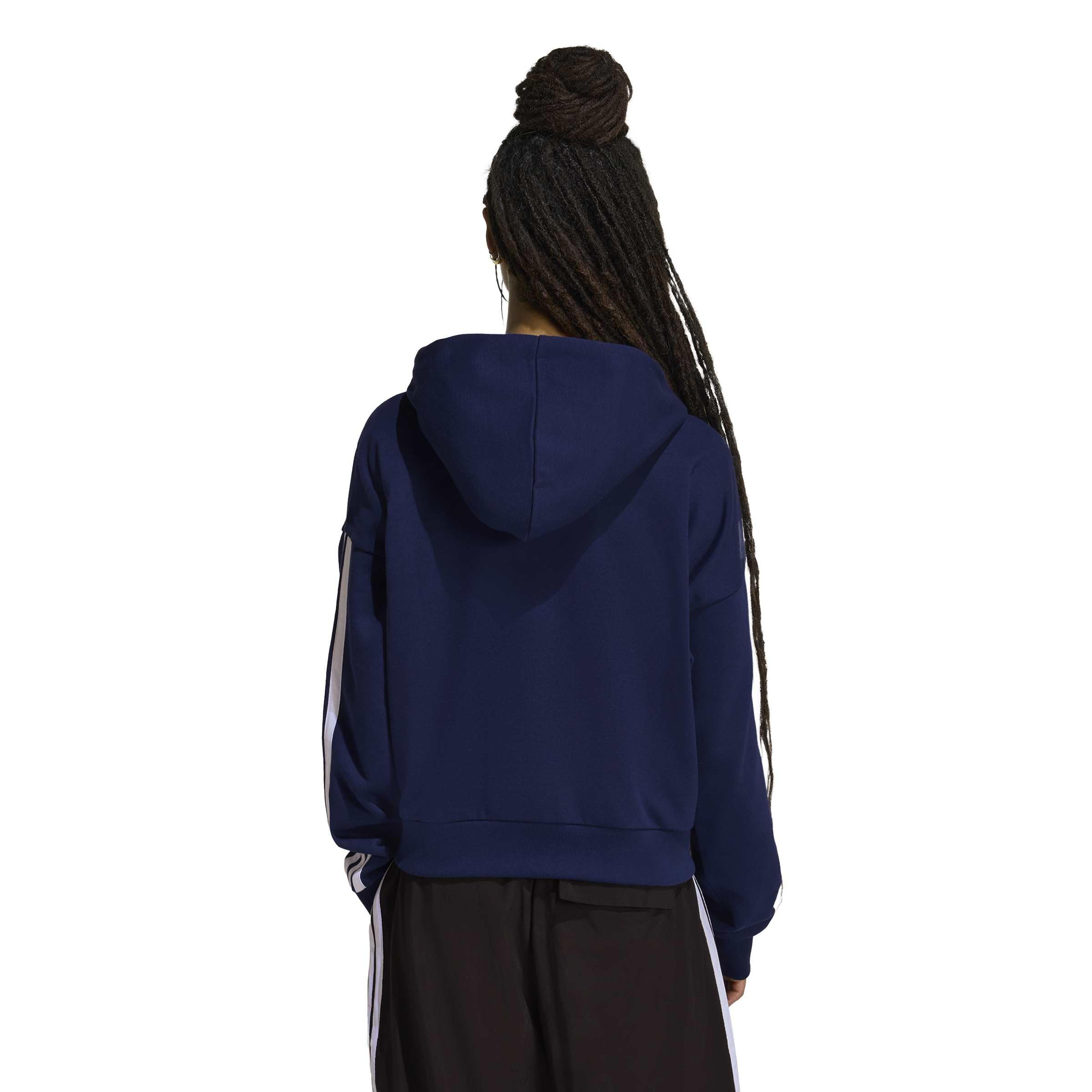 adidas Women's Essentials 3-Stripes French Terry Full Zip Hoodie – Bild 2