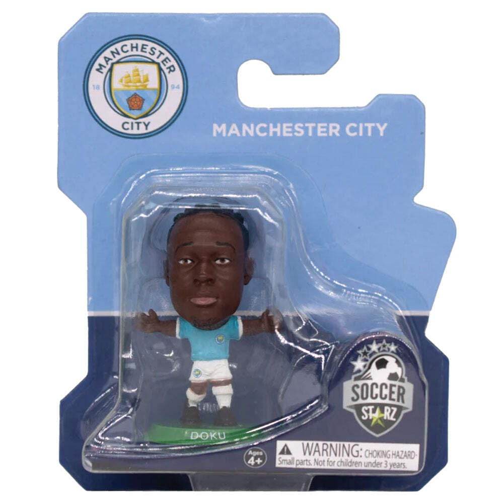 SoccerStarz - Man City Jeremy Doku - Home Kit (Classic Kit