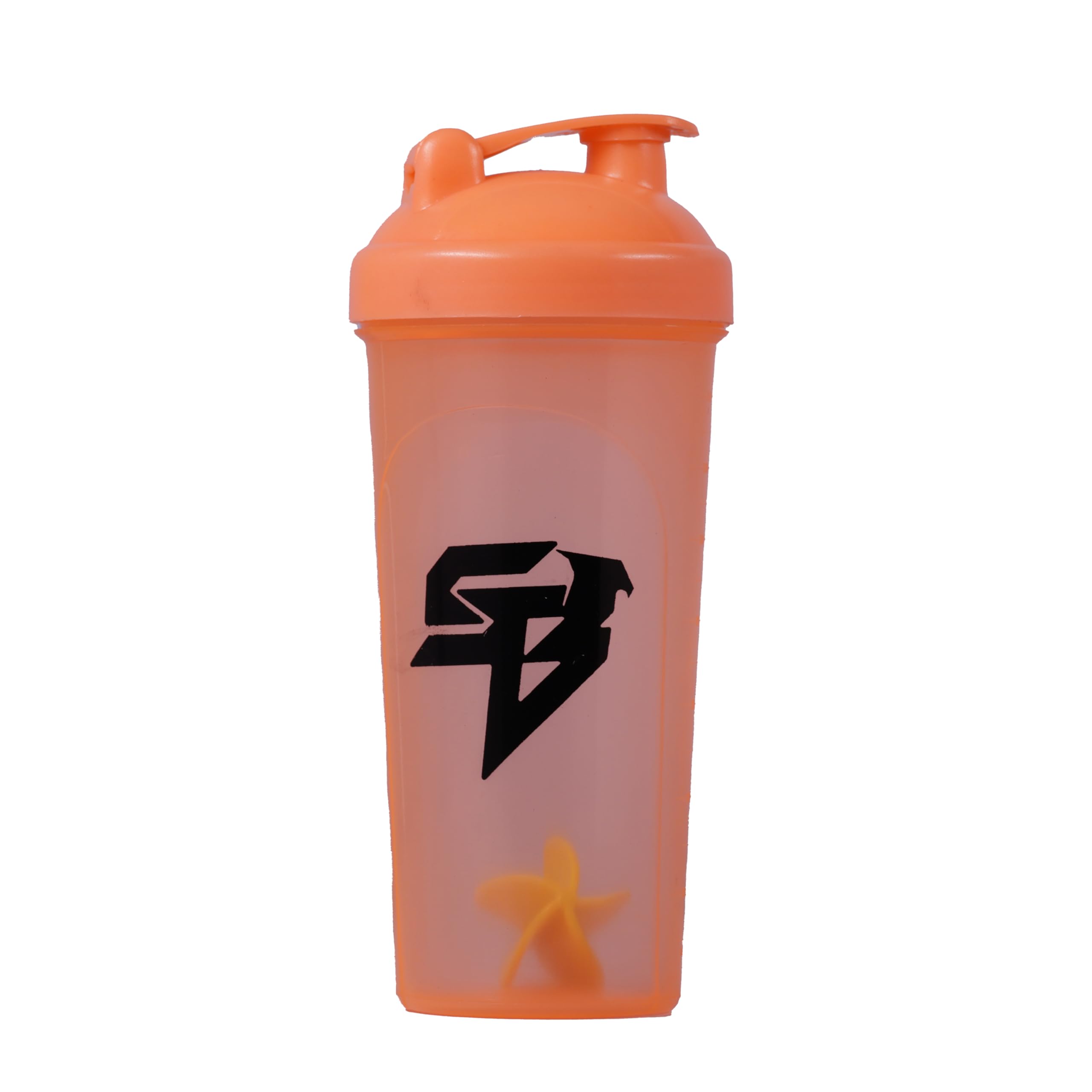 Steelbird Super 700ml: High-Performance Gym Protein Shaker Bottle - Boost Your Workout! (Orange)-image-21