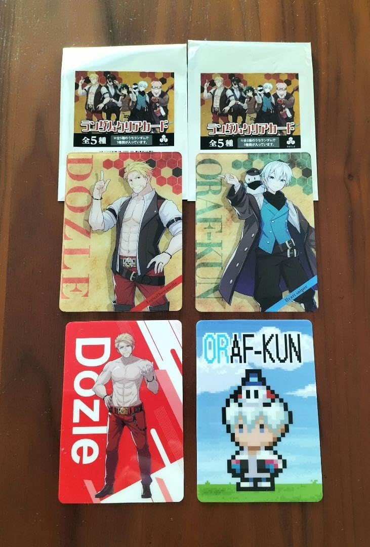 Amazon.co.jp: ドズル社 ランダムクリアカード ドズル おらふくん