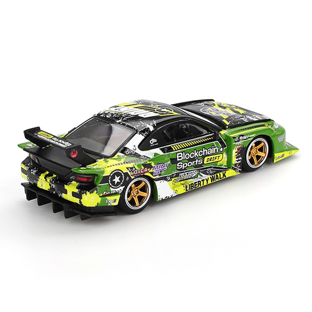 Diecast Model Car Compatible with Mini GT 1:64 Nissan S15 Silvia