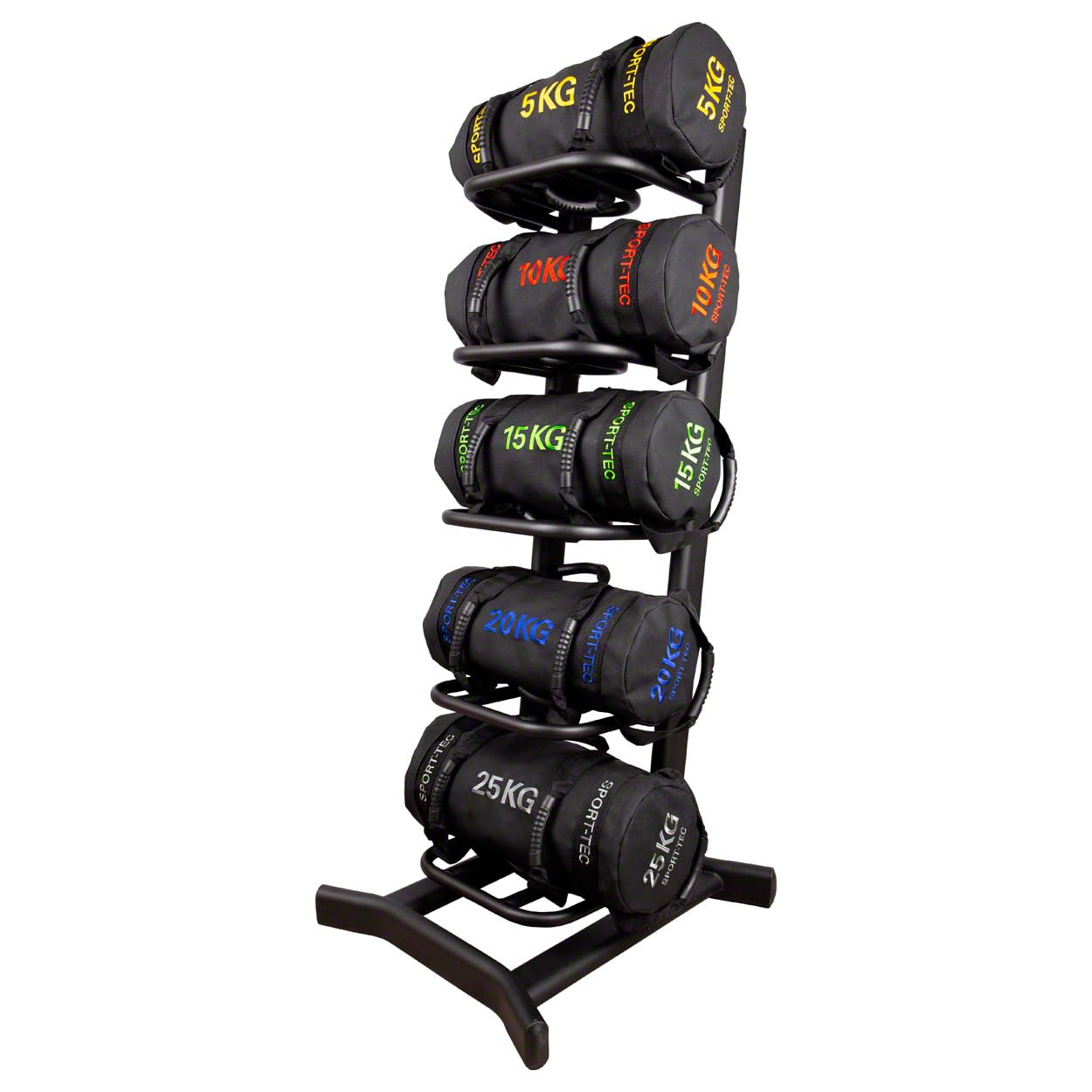 Sport-Tec Powerbag-Set Robusta 5-25 kg 5-TLG. inkl. Aufbewahrungsständer