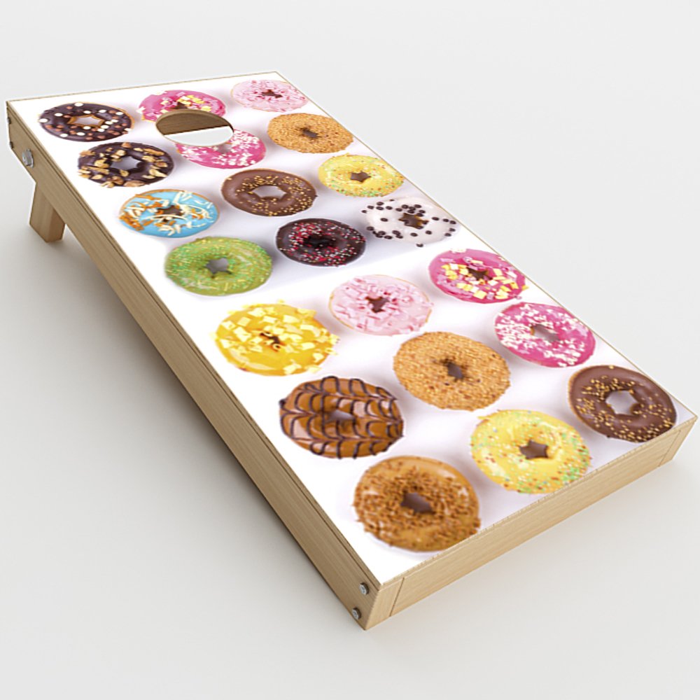 Skin Decal Vinyl Wrap for Cornhole Game Board Bag Toss (2xpcs.) Skins Stickers Cover/Hibiscus Tropical Flowers Pink