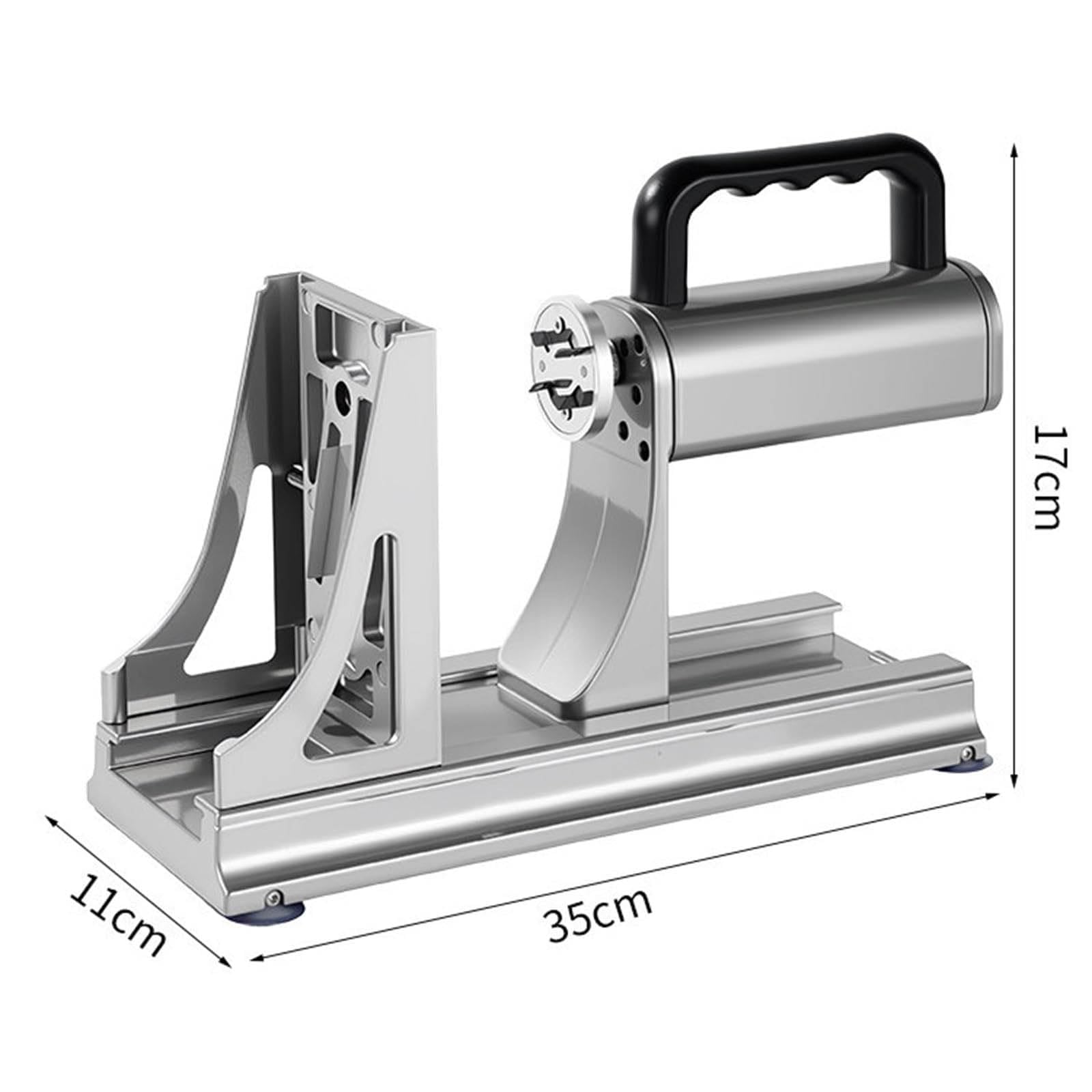 Kommerzieller elektrischer Gemüse-Spiralschneider, robuster Julienne-Zerkleinerer mit 3 Edelstahl-Klingen (2/3/4 mm), professioneller automatischer Hersteller für Kartoffeln, Karotten und Zucchini