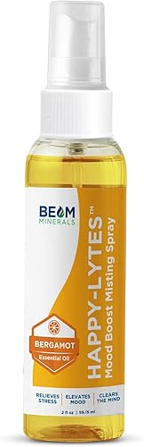BEAM MINERALS Happy-Lytes - Aerosol de electrolitos Fulvic Happy-Lytes - Electrolitos líquidos totalmente naturales Spray líquido mineral traza